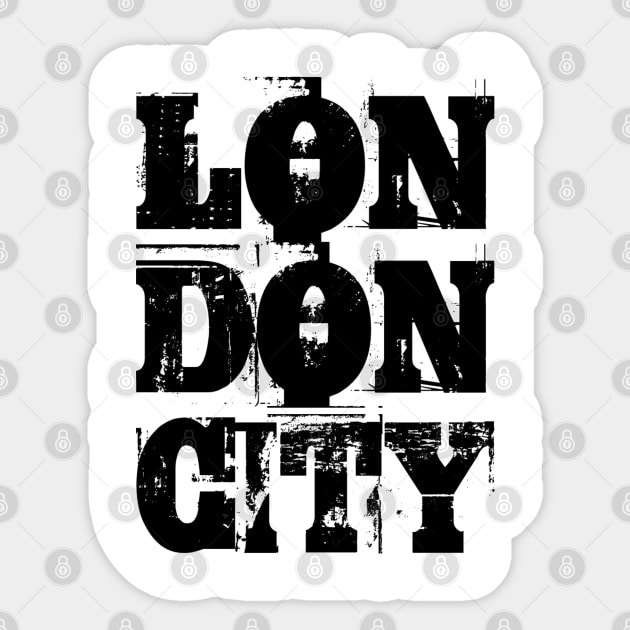 London City Sticker by CRD Branding